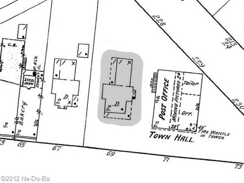 1922 Allegany NY, Sanborn Map Company, map #6