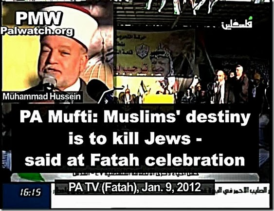 PA Mufti - Muslim Destiny Killing Jews 1-9-12 PA Mufti - Muslim Destiny Killing Jews 1-9-12