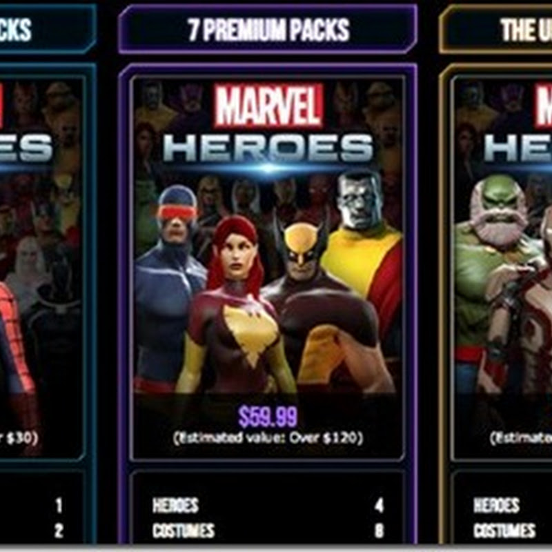 Marvel Heroes: Sie können $199 ausgeben, um alles freizuschalten, ehe das Spiel überhaupt veröffentlicht wird