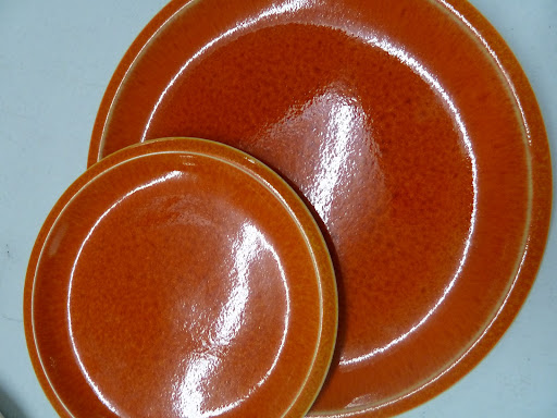 This plate reminded me of lava.