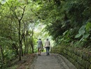 停車場往風景區的道路 停車場往風景區的道路