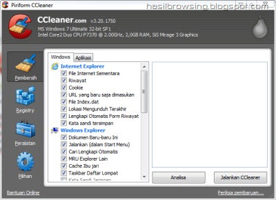 CCleaner Screenshot