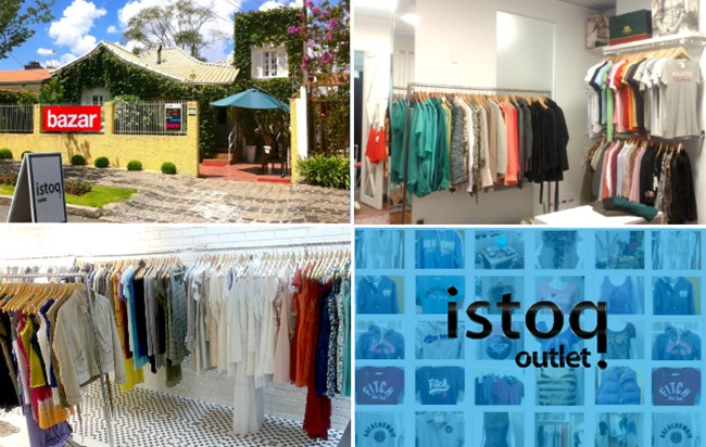 Bazar de Inverno na Istoq Outlet em Curitiba com preços reduzidos em toda loja. istoq outlet curitiba bazar abercrombie promocao