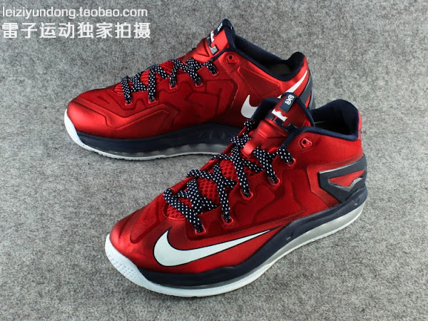 This LeBron 11 Low Dipped in USA Colors Drops in June