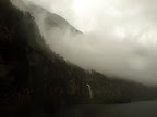 Milford in fog