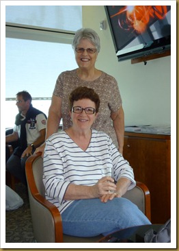 Bonnie and Sheila at the Delta Lounge