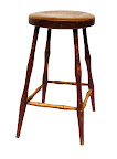 29" high stool with round seat