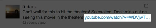shortened url in tweet twitter link service