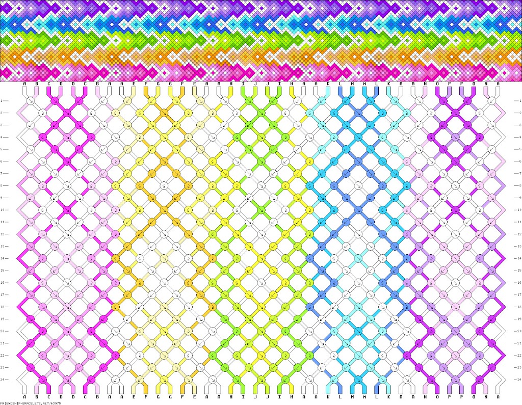 Обозначения схем для фенечек Обозначения схем для фенечек