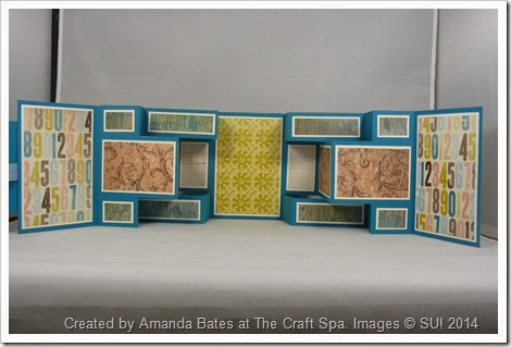 Soho Subway Double Tri Shutter Mini Book, Quad Fold, Amanda Bates, The Craft Spa (3) Soho Subway Double Tri Shutter Mini Book, Quad Fold, Amanda Bates, The Craft Spa (3)