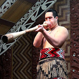 A Call To Begin the Feast at Te Po - Rotorua, New Zealand