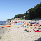 To jest jeszcze plaża w Rewalu. Następna miejscowość to Niechorze.