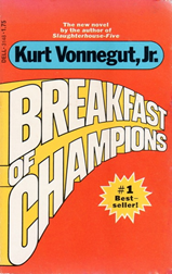 c0 The cover of Kurt Vonnegut's Breakfast of Champions.
