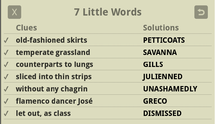 7 Little Words Daily Puzzle Answers Thursday March 6 7 Little