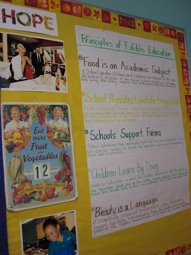 Students find connections with their other academic subjects in the kitchen, and learn to appreciate the rich food heritage of their city.