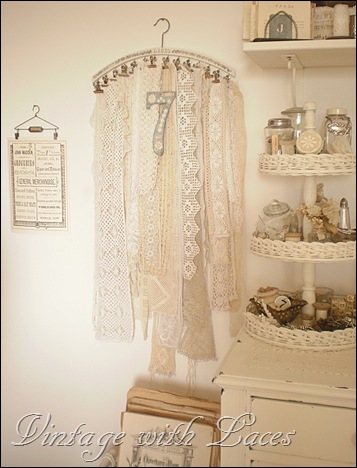 Clothes Hanger with Lace Clothes Hanger with Lace