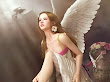 Girl Angel In Light