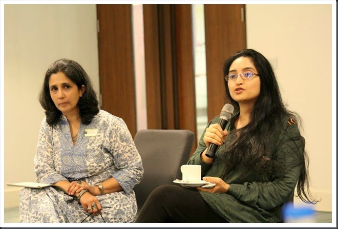 Deeba Rajpal in conv with Husna Rahaman, Pic Courtesy - Jayashree Mudaliar