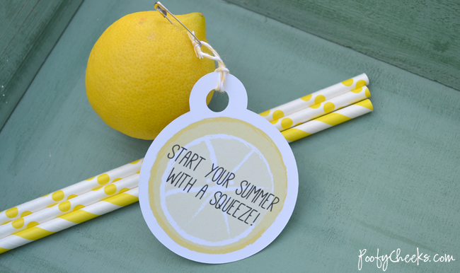 Printable Tags: Start Your Summer with a Squeeze!