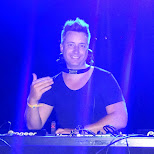 DJ Andy Warburton in Toronto, Ontario, Canada
