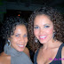 Susie Castillo (rt.) and friend