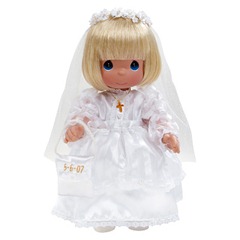 Bonequinha Primeira Comunhão - Loira Bonequinha Primeira Comunhão - Loira