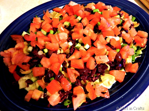 greek seven layer dip