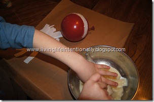 making paper mache making paper mache
