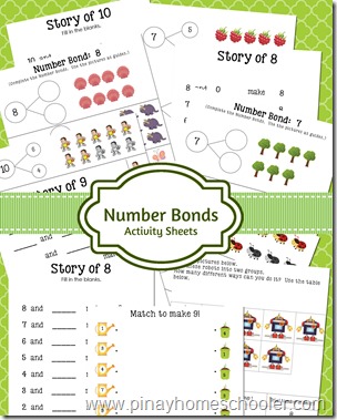 Number Bonds Activity Sheets Number Bonds Activity Sheets