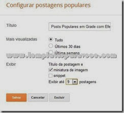 Postagens Populares Postagens Populares
