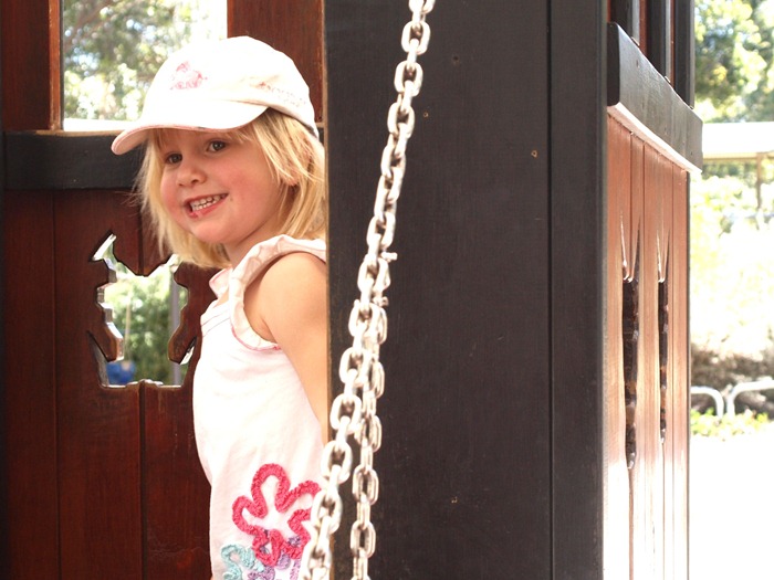 at the park