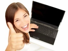 laptop woman happy laptop woman happy