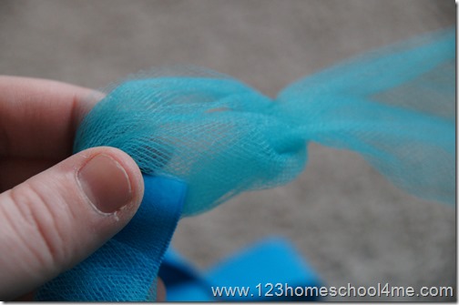 Slip Knot for no sew tutu Slip Knot for no sew tutu
