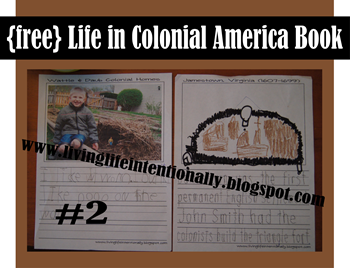 FREE Life in Colonial America Printable Book for Homeschoolers FREE Life in Colonial America Printable Book for Homeschool Social STudies