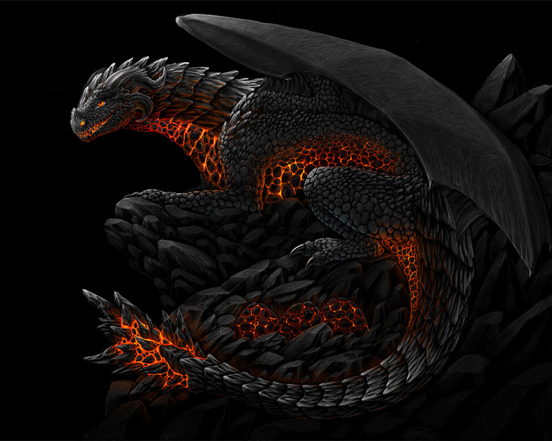 Flame Dragon, Dragons