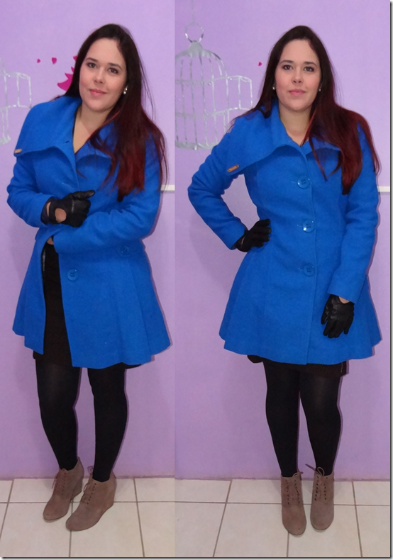 casaco azul e outras