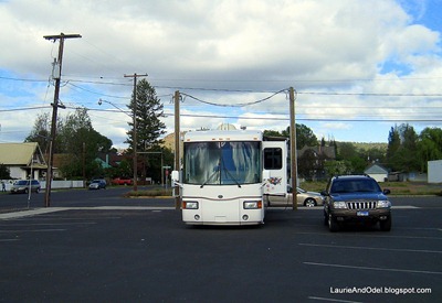 Parked at Prineville Elks