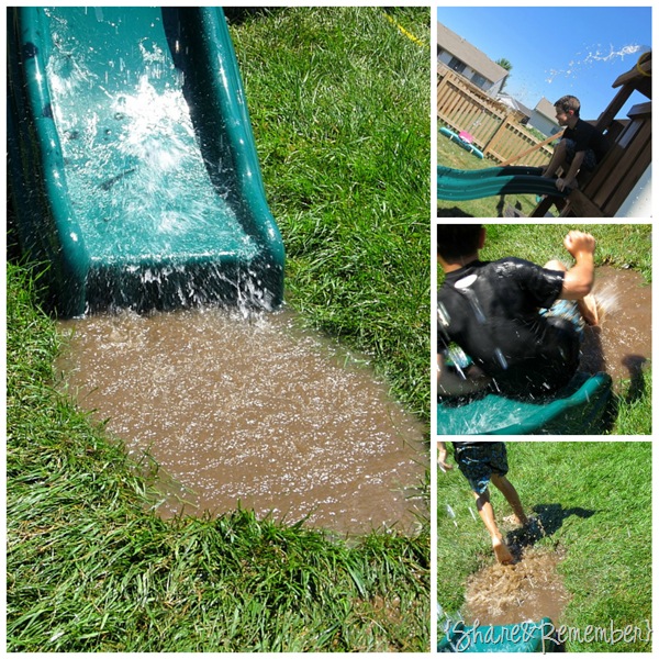 Homemade Water Slide 3