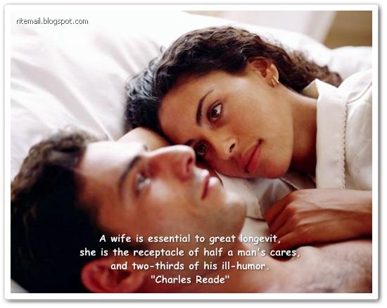 A wife is the joy of a man's heart