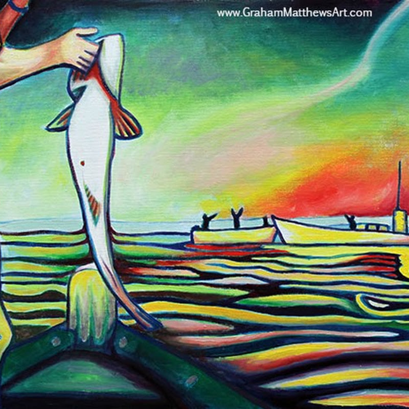 Graham Matthews Art - Paintings from my Fish Series and More