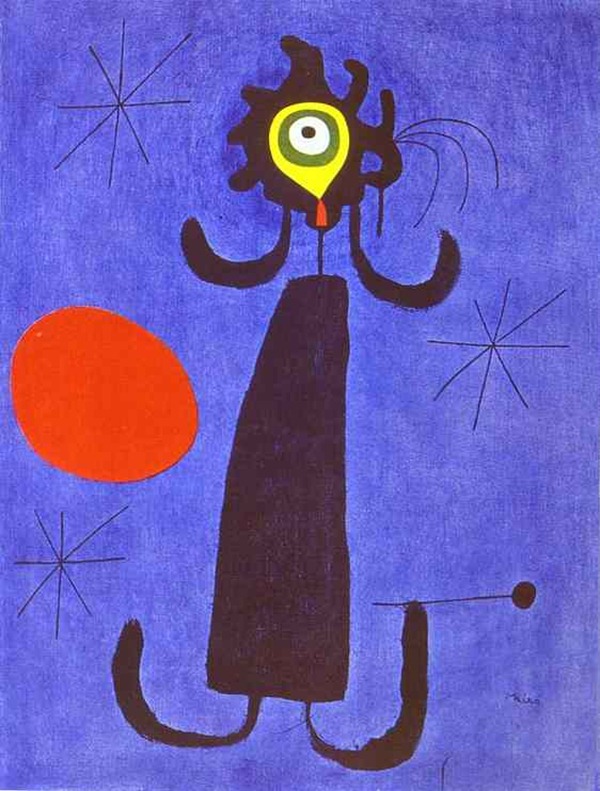 Joan-Mir%C3%B3-Art-Painting-Woman-in-Front-of-the-Sun Joan-Mir%C3%B3-Art-Painting-Woman-in-Front-of-the-Sun