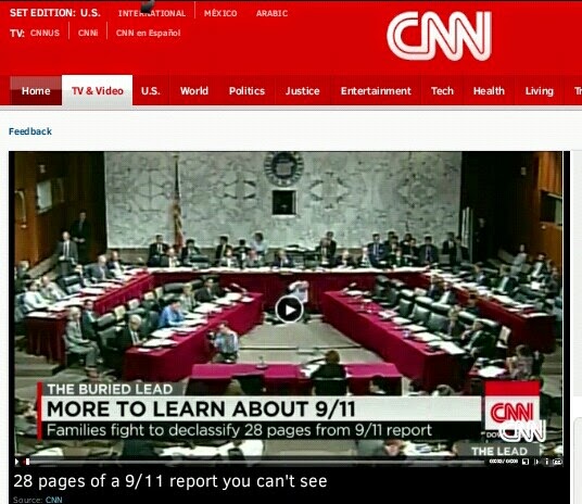 CNN: 28 Pages of a 9/11 report you can't see