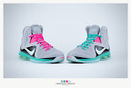 nike lebron 9 ps elite grey candy pink 9 09 sneakerbox LeBron 9 P.S. Elite Miami Vice Official Images & Release Date