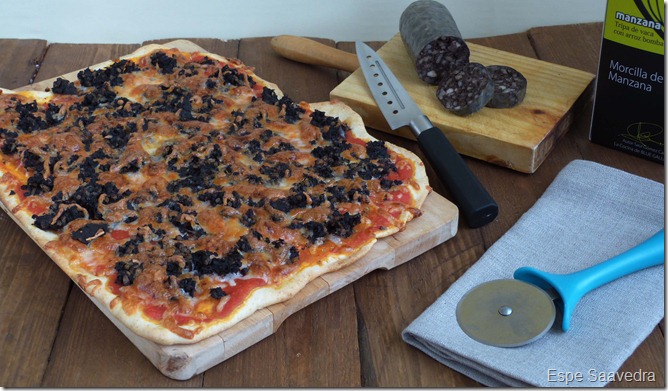 pizza morcilla espe saavedra