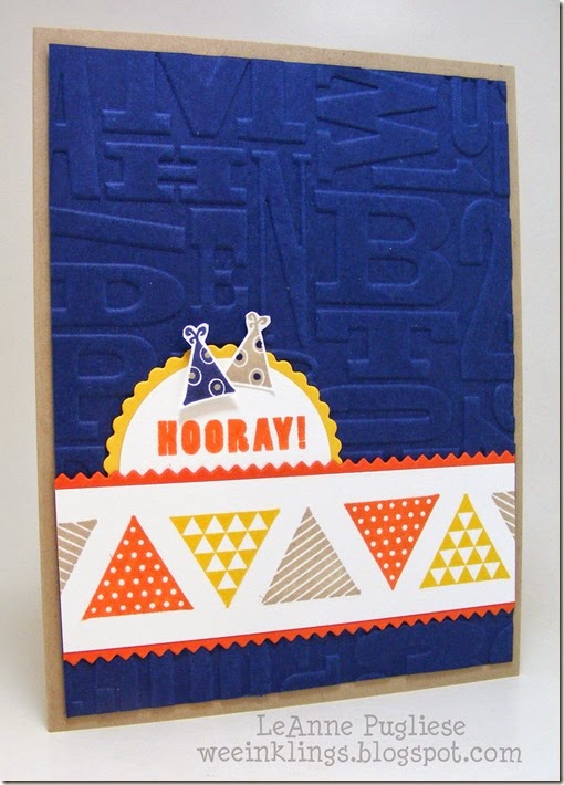 LeAnne Pugliese WeeInklings ColourQ260 Geometrical A Fitting Occasion Stampin Up