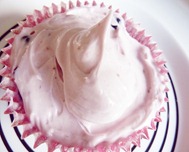 Blåbärs cupcake 1