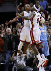 lebron james nba 121103 mia vs den 01 King James wears 5 Colorways of Nike LeBron X in 6 Games