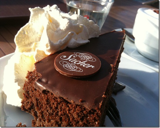 Sachertorte am Lietzensee Sachertorte am Lietzensee