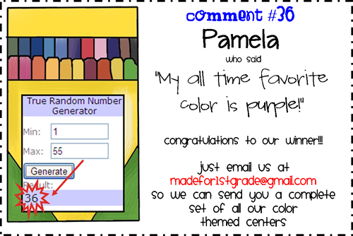 crayon center giveaway