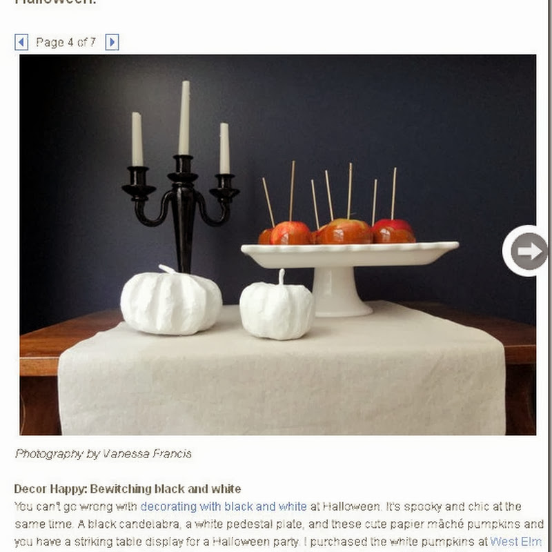 Style at Home: Halloween Tricks and Treats